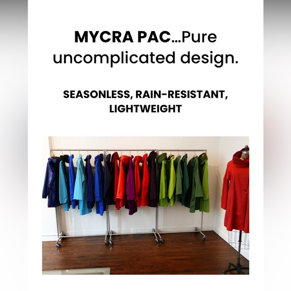 MYCRA PAC Black Patent Trench Raincoat - Picture 14 of 15